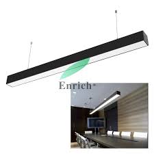 Linear led high bays are typically used when replacing fluorescent technology in a ceiling. China Suspended Linear Led Lighting Fixture For Hotel China Led Linear Light Led Linear Pendant Light