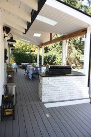 Modern farmhouse exteriors a modern farmhouse exterior is frequently an ideal mix of modern and conventional elements. Modern Farmhouse Outdoor Living Space Farmhouse Deck Seattle By Ashleydsp Houzz