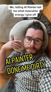 Man, that AI Painter hurt my feelings #iamugly #ugly #aipainting #aipainter  #howdareyou