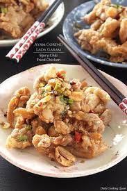 Ayam Goreng Lada Garam Spicy Chili Fried Chicken Resep Resep Masakan Ayam Goreng Masakan