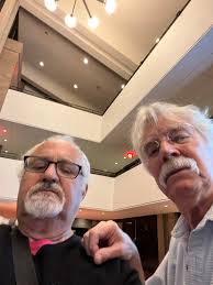Me with my favorite folk singer for 50 years Tom rush 2025