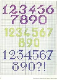 Kids can use graph paper to design their own patterns or they can check out one of the free beginner cross stitch patterns on my website. Pin By Valerie Mayeur On Letras En Punto X Cross Stitch Numbers Cross Stitch Fonts Cross Stitch Letter Patterns