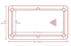 What are the standard pool table sizes and dimensions, and how large of a room is required for each? The Official Size Of A Pool Table Canadian Home Leisure