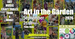 4th Annual Art in the Garden