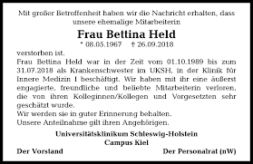 Die seite ist von fans für fans. Traueranzeigen Von Bettina Held Trauer Anzeigen De