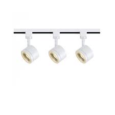 Nuvo 36w Led Track Light Kit Round White Nuvo Tk403 Homelectrical Com