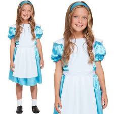 Die geschichte von alice im wunderland gibt es schon total lange. Madchen Alice Im Wunderland Kostum Kostum Kinder Buch Tag Outfit Neu H Ebay