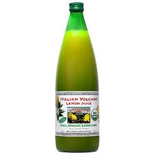 Italian Volcano Organic Lemon Juice Picked This Up At Costco Yesterday Really Fabulous Only A Teaspoon Is Organic Lemon Juice Organic Lemon Organic Juice