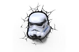 3d deco/night lights look awesome turned on or off. 3d Light Fx Star Wars Stormtrooper 3d Deco Light Matt Blatt
