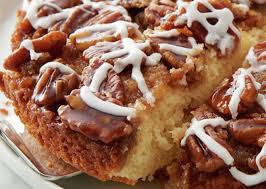 Pecan Pie Upside Down Cake Lynn Blog Journey In My Kitchen In 2020 Upside Down Cake Dump Cake Recipes Pecan Pie Cake