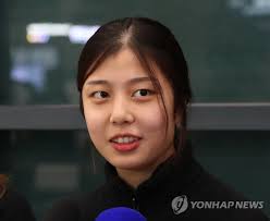 인터뷰하는 김건희 | 연합뉴스