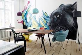 From colourful word art graffiti to detailed images and abstract depictions of objects and famous people, our vast. Use Graffiti As A Wall Decoration Invite Street Art At Home Interior Design Ideas Ofdesign
