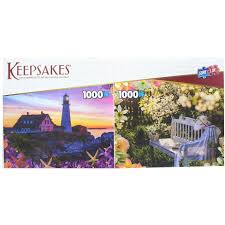 Maybe you would like to learn more about one of these? The Canadian Group Set Of 2 Keepsakes 1000 Piece Jigsaw Puzzles Garden Lighthouse Target