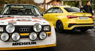 Image result for Rallye Yellow 1976 Audi