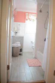 Coral And Gray Bathroom Coral Bathroom Decor Bathroom Red Coral Bathroom