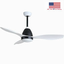 Small Ceiling Fan Light Kompact White 71cm 28 With 18 W Led And Pull Cords For Sale Online Ebay