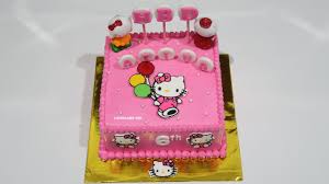 Sanrio perusahaan yang memegang hak cipta hello kitty. Kue Ulang Tahun Cara Membuat Kue Ultah Hello Kitty Cake Dan Ucapan Selamat Ulang Tahun Kembar Youtube