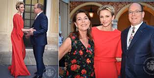 Una scelta, come ha confermato lei stessa alla rivista d. Charlene Wittstock Splendida Donna In Rosso Nel Dietro Le Quinte Del Gran Premio Di Monaco People