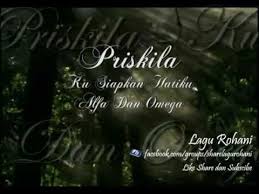 Maybe you would like to learn more about one of these? Ku Siapkan Hatiku Alfa Dan Omega Priskila Youtube