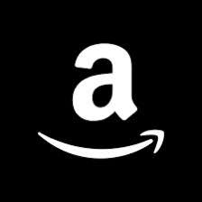 Amazon Black And White Icon Black App Ios App Icon Design App Icon
