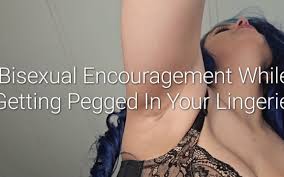 Bisexual Encouragement While Getting Pegged in Your Lingerie POV Pegging  Imposed Bi and Crossdressing