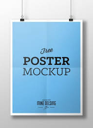 Hanging Paper Poster Mockup Psd Poster Mockup Psd Poster Mockup Poster Design