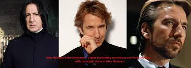 Alan Rickman AI Voice Generator: Unleash Alan Rickman's Charm