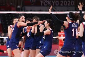 한국은 2일 일본 도쿄 아리아케 아레나에서 열린 2020 도쿄올림픽 여자배구 a조 세르비아와 경기에서. Fu1nnbfk Yf0km