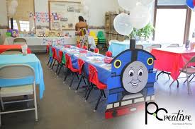 Birthday Thomas The Train Party Ideas Thomas The Train Birthday Party Ideas Photo 1 Of 19 Thomas The Train Birthday Party Thomas Birthday Parties Boy Birthday Parties