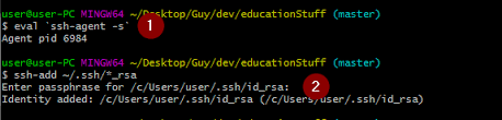 So open a terminal and run this command: Why Git Can T Remember My Passphrase Under Windows Stack Overflow