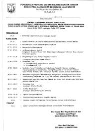 Singkat disini relatif ya, ada berbagai acara dan pastinya beda beda. Contoh Susunan Acara Rapat Pengembangan Kurikulum 2013