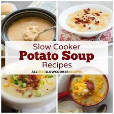 Pin By Lida Sim On Crock Pot In 2020 Slow Cooker Potato Soup Potato Soup Recipe Slow Cooker Soup Vegetarian