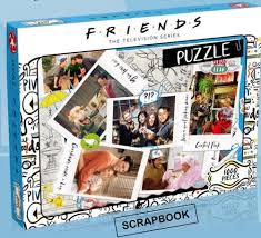 Chandler, rachel, ross, monica, joey and phoebe share milkshakes in. Friends Scrapbook Puzzle 1000 Pieces Hobbies Toys Online Raru