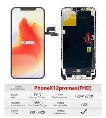 IPHONE ORIGINAL DISPLAY KBS - 12 PRO MAX FHD IC 