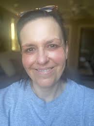 Skincare Sunday ☀️ This is me, 56, no filters. I have lots of fine lines  and wrinkles, redness and dark circles under my eyes. But, it is my true  self and I