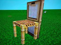 how to make a chair in minecraft minecraft used scaffolding scaffolding