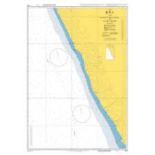 Admiralty Chart 4133 Namibia Sand Table Hill To Cape Cross