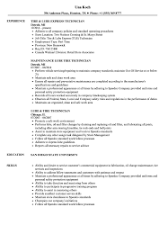 Lube Tire Technician Resume Samples Velvet Jobs