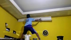 Maybe you would like to learn more about one of these? Upgrade Plafon Flat Jadi Drop Ceiling Youtube