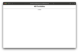 Keep Showing 403 Forbidden - WARP - Cloudflare Community