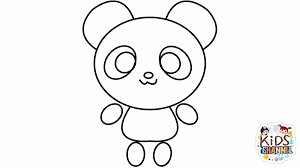 A panda can weight up to 300 pounds and can spend around 15 hours eating! How To Draw A Panda Easy How To Draw A Panda Cartoon Step By Step