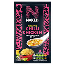 It's faster to make than the traditional version, too! Naked Noodle Ramen Thai Chilli Chicken Soup Ocado