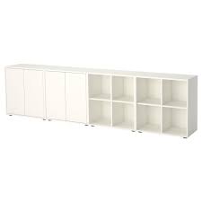 White Eket Storage Combination With Feet Shop Here Ikea In 2020 Eket Hallway Storage Ikea Eket