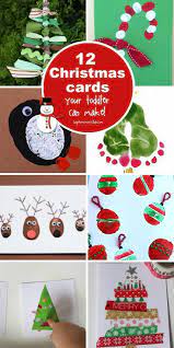 Parents, grandparents, aunts, and uncles will treasure these precious handmade greeting cards from the little ones in the family. Homemade Christmas Cards For Kids That Will Totally Melt Granny S Heart Christmas Cards To Make Toddler Christmas Cards Christmas Cards Kids