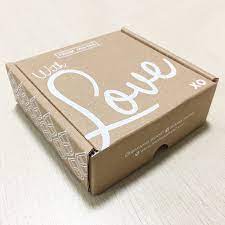 Download Custom Printed Mailer Box Recycled Kraft Folding Box Corrugated Shipping Box B Box B Kraft Box Packaging Mailer Box Design Subscription Box Design