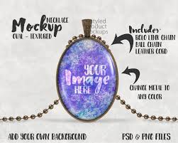 Oval Pendant With Glass Cabochon Mockup Add Your Own Image Etsy Oval Pendant Cabochon Pendant Design