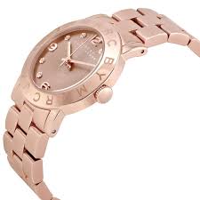 Marc jacobs amy 2025 watch rose gold