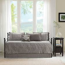 This article to a guide to. Madison Park Quebec 6 Piece Reversible Daybed Cover Set In Dark Grey Bed Bath Beyond