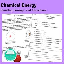 Teach Your Students All About Chemical Energy With This Reading Passage From The Productive Tea Reading Passages Chemical Energy Reading Comprehension Practice