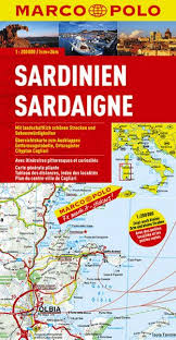 Sardinien Strassenkarte 1 200 000 Von Marco Polo